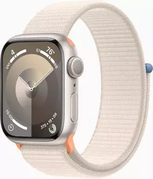 Смарт-часы Apple Watch Series 9 A2978 41мм OLED, сияющая звезда (MR8V3ZP/A)