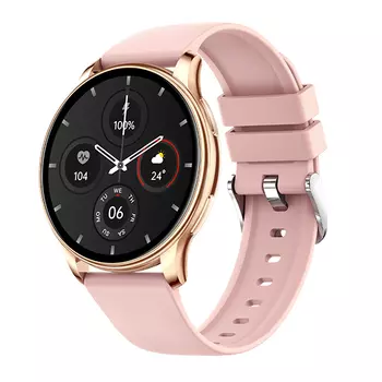 Смарт-часы BQ Watch 1.4, 1.32" LCD, золотистый/розовый