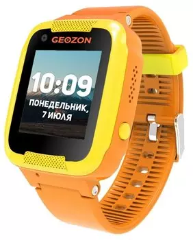 Смарт-часы GEOZON AIR, 1.22", IPS, оранжевый (G-W02ORN)