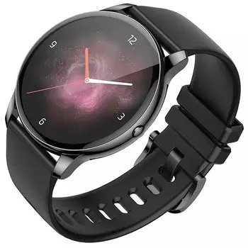 Смарт-часы Hoco Y10, 1.3" Amoled, черный/серый (6931474789822)