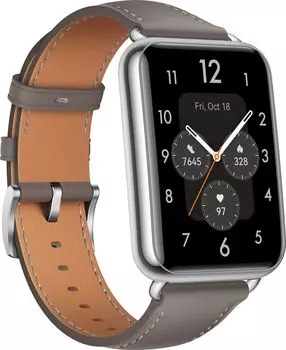 Смарт-часы Huawei FIT 2 Classic Edition, 1.74" Amoled, серый/коричневый (YDA-B19V/55029266)