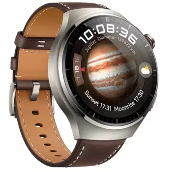 Смарт-часы Huawei Watch 4 Pro, 1.5" Amoled, коричневый (55020APB)