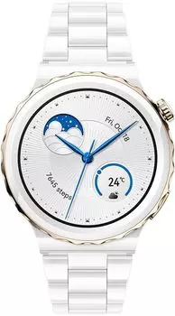 Смарт-часы Huawei WATCH GT 3 Pro FRIGGA-B19, 1.32" Amoled, белый (55028859)