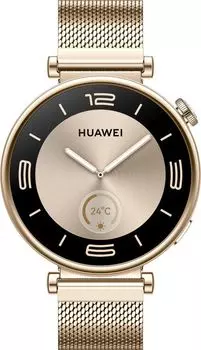 Смарт-часы Huawei Watch GT 4 Aurora-B19M, 1.32" Amoled, золотистый (55020BHW)