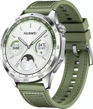 Смарт-часы Huawei Watch GT 4 Phoinix-B19W, 1.43" Amoled, зеленый (55020BGY)