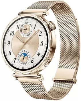 Смарт-часы Huawei Watch GT 5, 1.32" Amoled, золотистый (JNA-B19/55020DGX)