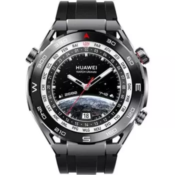 Смарт-часы Huawei Watch Ultimate, 1.5" Amoled, черный (55020AGP)