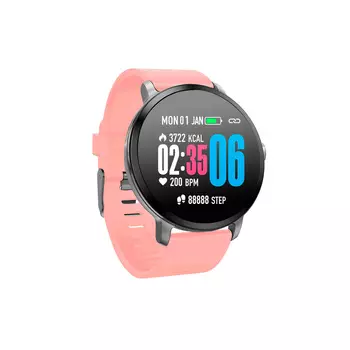 Смарт-часы JET Sport SW-1, серебристый/розовый (SW-1 Pink)
