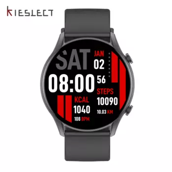 Смарт-часы Kieslect KR, 1.32" Amoled, черный (Kr Black)