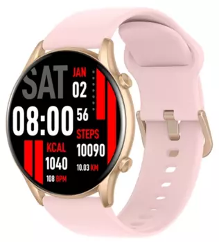 Смарт-часы Kieslect KR, 1.32" Amoled, розовый (Kr Pink)