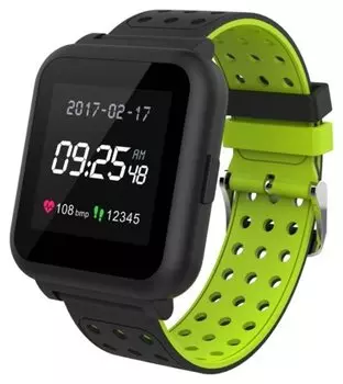 Смарт-часы KREZ Roze 40мм, 1.54", IPS, черный (SW17)