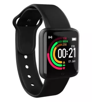 Смарт-часы Maxvi SW-01, 1.44" TFT, черный