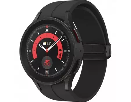 Смарт-часы Samsung Galaxy Watch5 Pro 45mm, 1.4" Super Amoled, черный (SM-R920NZKAMEA)
