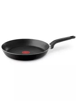 Сковорода Tefal 04206928 Easy Plus 28см, алюминий, антипригарное покрытие, съемная ручка, черный без крышки (9100045480)