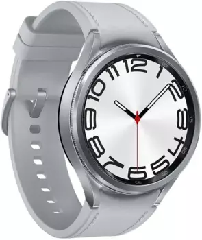 Смарт-часы Samsung Galaxy Watch6 Classic 47mm LTE, 1.5" Super Amoled, серебристый (SM-R965FZSACAU)