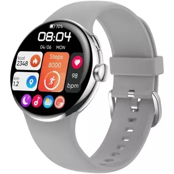 Смарт-часы WIFIT WiWatch R1 , 1.3" Amoled, серебристый (WIF-WF004SI)
