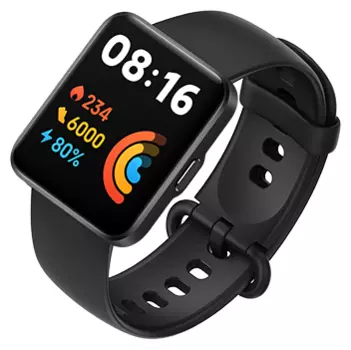 Смарт-часы Xiaomi Redmi Watch 2 Lite, 1.55" TFT, черный (BHR5436GL)