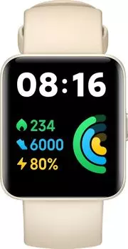 Смарт-часы Xiaomi Redmi Watch 2 Lite GL, 1.55" TFT, бежевый (BHR5439GL)