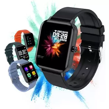 Смарт-часы zte Watch Live, 1.3" TFT, черный (6902176052378)
