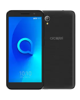 Смартфон Alcatel 1 (5033FR), 5" 480x960 TFT, MediaTek MT6739, 1Gb RAM, 16Gb, 3G/4G, Wi-Fi, BT, Cam, 2-Sim, 2000mAh, Micro-USB, Android 11 Go, черный (5033FR-2AALRU12)