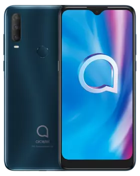 Смартфон Alcatel 1S (2020) 5028Y, 6.22" 720x1520 IPS, MediaTek Helio P22, 3Gb RAM, 32Gb, 3G/4G, NFC, Wi-Fi, BT, 3xCam, 2-Sim, 4000 мА⋅ч, Micro-USB, Android 10, зеленый (5028Y-2CALRU12)