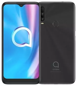 Смартфон Alcatel 1SE light 4087U, 6.22" 720x1520 IPS, Unisoc SC9863A, 2Gb RAM, 32Gb/4G, Wi-Fi, BT, 2xCam, 2-Sim, 4000mAh, Micro-USB, Android 10, серый (4087U-2AALRU12)