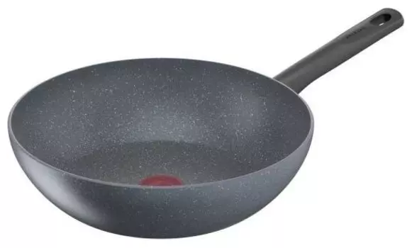 Сковорода Tefal Natural ON G2801902, 28см, алюминий, антипригарное покрытие, серый без крышки (2100121236)