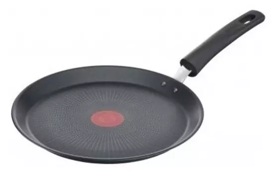Сковорода универсальная Tefal Easy Chef G2703872, 25см, алюминий, антипригарное покрытие, черный без крышки (2100118267)