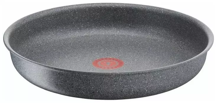Сковорода универсальная Tefal Ingenio Mineralia Force L6820472, 24см, алюминий, антипригарное покрытие, серый без крышки (2100114702)