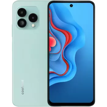 Смартфон COOLPAD CP12S, 6.79" 720x1640 IPS, Unisoc Tiger T616, 6Gb RAM, 128Gb, 3G/4G, Wi-Fi, BT, 3xCam, 2-Sim, 5000 мАч, USB Type-C, Android 13, мятный (A10400139)