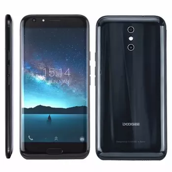 Смартфон DOOGEE BL5000, 5.5" 1080x1920 IPS, MediaTek MT6750, 4Gb RAM, 64Gb, 3G/4G, Wi-Fi, BT, 2xCam, 2-Sim, 5050 мА⋅ч, Android 7.0, черный