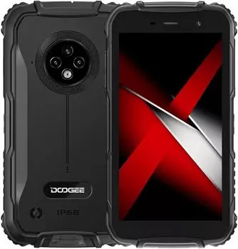 Смартфон DOOGEE S35, 5" 1280x720 IPS, MediaTek MT6737, 3Gb RAM, 16Gb, 3G/4G, Wi-Fi, BT, 3xCam, 2-Sim, 4350mAh, micro-USB, Android 10, черный, ударопрочный корпус