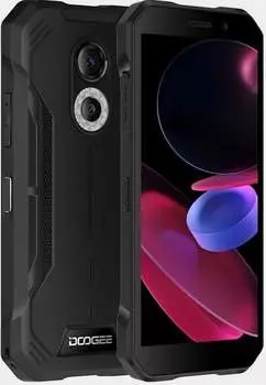 Смартфон DOOGEE S51, 6" 720x1440 IPS, MediaTek Helio G25, 4Gb RAM, 64Gb, 3G/4G, Wi-Fi, BT, 2xCam, 2-Sim, 5180 мАч, USB Type-C, Android 12, черный (S51_Classic Black)