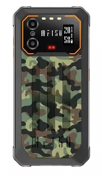 Смартфон IIIF150 B1 Pro Plus, 6.5" 1080x2400 IPS, MediaTek Helio G37, 6Gb RAM, 128Gb, 3G/4G, NFC, Wi-Fi, BT, 3xCam, 2-Sim, 10000 мАч, USB Type-C, Android 13, камуфляж, ударопрочный корпус
