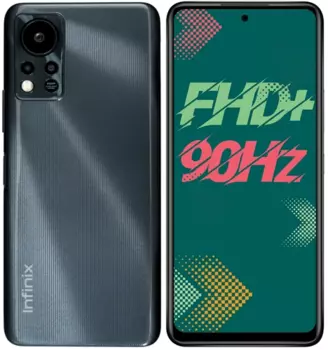 Смартфон Infinix HOT 11S, 6.78" 1080x2460 IPS, MediaTek Helio G85, 6Gb RAM, 128Gb, 3G/4G, NFC, Wi-Fi, BT, 3xCam, 2-Sim, 5000mAh, USB Type-C, Android 11, черный
