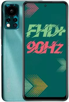 Смартфон Infinix HOT 11S, 6.78" 2480x1080 IPS, MediaTek Helio G88, 6Gb RAM, 128Gb, 3G/4G, NFC, Wi-Fi, BT, 3xCam, 2-Sim, 5000mAh, USB Type-C, Android 11, зеленый