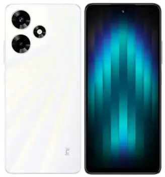 Смартфон Infinix Hot 30, 6.78" 2460x1080 IPS, MediaTek Helio G88, 8Gb RAM, 128Gb, 3G/4G, NFC, Wi-Fi, BT, 2xCam, 2-Sim, 5000 мАч, USB Type-C, Android 13, белый (10040072)