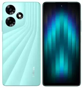 Смартфон Infinix Hot 30, 6.78" 2460x1080 IPS, MediaTek Helio G88, 8Gb RAM, 128Gb, 3G/4G, NFC, Wi-Fi, BT, 2xCam, 2-Sim, 5000 мАч, USB Type-C, Android 13, зеленый (10040073)
