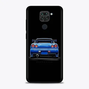 Чехол для Xiaomi Redmi Note 10 9 9s 9T 8 8T 7 Pro Max 5G, чехол для Redmi K40 9 9A 9C 9T, силиконовый чехол для телефона, спортивный автомобиль JDM Drift Redmi Note 10 5G