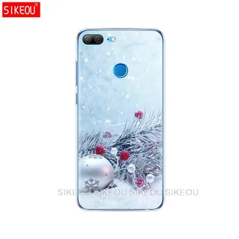 Силиконовый чехол для телефона для Huawei Honor 10 V10 3c 4C 5c 5x 4A 6A 6C pro 6X 7X 6 7 8 9 LITE чехол Новый год с Рождеством honor 4A