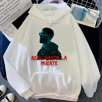 Anuel Aa толстовки женские унисекс 90-х годов винтажный спортивный костюм y2k толстовки женские японские тянет 2XL