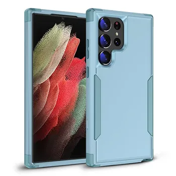 Для Samsung S23 Ultra устойчивый к царапинам удобный чехол для Samsung Galaxy S23 Ultra S 23 Plus 5g двухслойный чехол для мобильного телефона for galaxy S23 ultra розовый