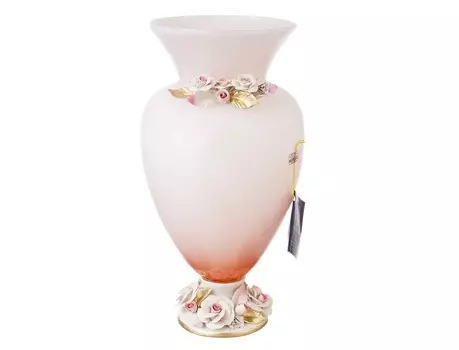 Ваза white cristal (white cristal) розовый