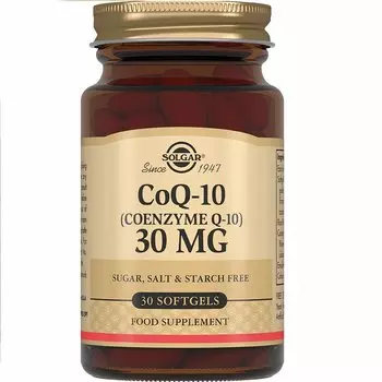 Solgar Коэнзим Q-10 30 мг капсулы 30 шт