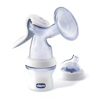 Молокоотсос ручной с бутылочкой Chicco Natural Feeling 340624005