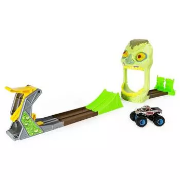 Monster Jam Игровой набор машинок "Зона Зомби"