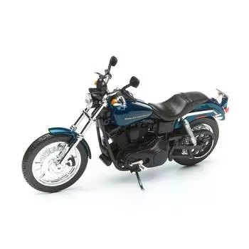 Мотоцикл Maisto Harley-Davidson 2004 Dyna Super Glide Sport, синий