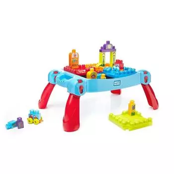Mega Bloks Стол для конструирования "Мой первый конструктор"