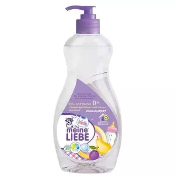 Meine Liebe Гель для мытья овощей, фруктов, детской посуды и игрушек, 485 мл