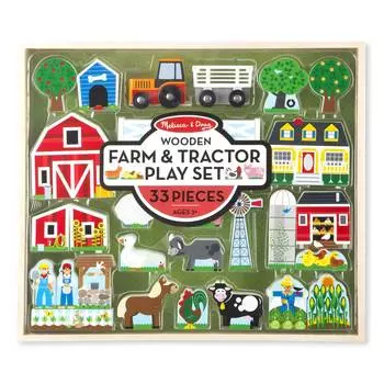 Melissa&amp;Doug Деревянный игровой набор "Ферма"